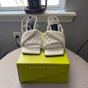 Gianni Bini White Women's Sandals